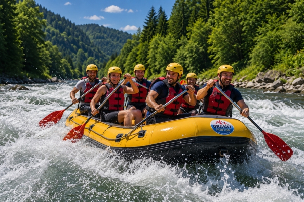 Rafting na Dunajcu - spływ pontonami